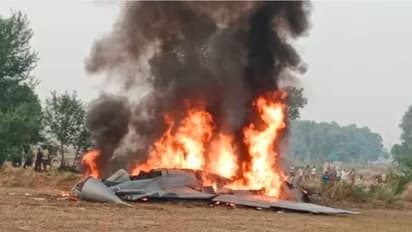 ಮಿಗ್ 29 ಯುದ್ಧ ವಿಮಾನ ಪತನ: ಜಿಗಿದು ಪಾರಾದ ಪೈಲಟ್