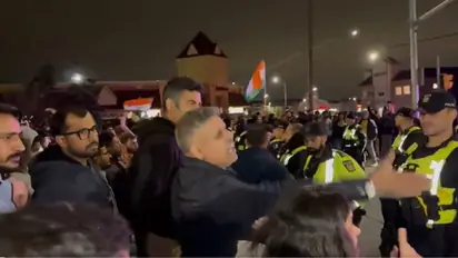 'Where were you when Khalistanis attacked temple': Enraged Indians confront Canadian police (WATCH)
