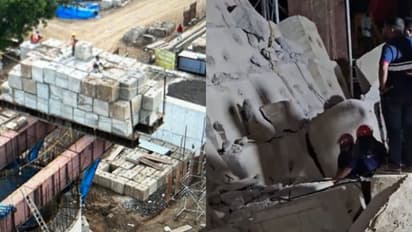 ഗുജറാത്തിൽ ബുള്ളറ്റ് ട്രെയിൻ പദ്ധതിക്കായി നിർമ്മാണത്തിലിരുന്ന പാലം തകർന്നു, മൂന്ന് തൊഴിലാളികൾ മരിച്ചു