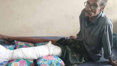 മുഖത്ത് കറുപ്പ് ചായം തേച്ചും മുഖം മറച്ചും രാത്രി വീട്ടിൽ കയറി വന്നത് 3 പേർ; വിളിച്ചുണർത്തി കാൽ തല്ലിയൊടിച്ചു