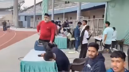 Caught on cam: Athlete collapses while talking to friend over phone at Ludhiana stadium, dies (WATCH)