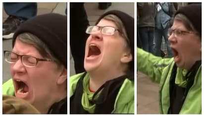 'നോ...'; ട്രംപ് അടുത്ത യുഎസ് പ്രസിഡന്റ് എന്ന അറിയിപ്പിന് പിന്നാലെ അലമുറയിടുന്ന സ്ത്രീ; വീഡിയോ വൈറല്