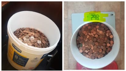 റെസ്റ്റോറന്റ് ജീവനക്കാരന് ശമ്പളം നല്കിയത് നാണയത്തില്, മൊത്തം 30 കിലോ നാണയം