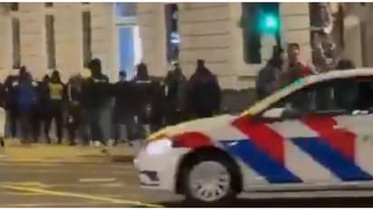 ഇസ്രായേൽ ഫുട്ബോൾ പ്രേമികളും പലസ്തീൻ അനുകൂലികളും തമ്മിൽ കൂട്ടത്തല്ല്; ഹമാസ് ആക്രമണത്തോട് ഉപമിച്ച് ഇസ്രായേൽ