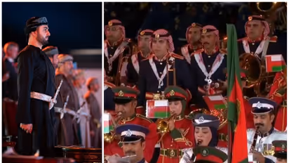 ഒമാനിൽ ദേശീയ ദിനാഘോഷങ്ങൾക്ക് തുടക്കം; സൈനിക സംഗീത നിശയിൽ സയ്യിദ് തിയാസിൻ ബിൻ ഹൈതം മുഖ്യാതിഥി