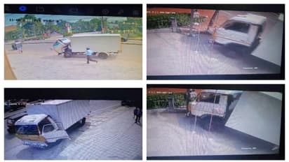 മലപ്പുറത്ത് ഓടിക്കൊണ്ടിരുന്ന ലോറിയുടെ ക്യാബിൻ വേർപെട്ടു; മതിലിൽ ഇടിച്ച് വീണ്ടും പിന്നോട്ട്, രക്ഷകനായി മനോജ്