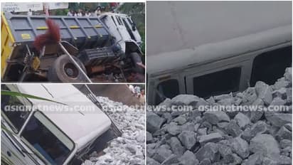 നിയന്ത്രണംവിട്ടെത്തിയ ടിപ്പർ ലോറി കാറിലും ബൈക്കിലും ഓട്ടോറിക്ഷയിലുമിടിച്ചു, 2 ബൈക്ക് യാത്രികർ മരിച്ചു