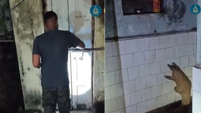 ಮಧ್ಯರಾತ್ರಿ ಎದ್ದು ಬಾತ್‌ರೂಮ್‌ಗೆ ಹೋದ ಡ್ಯಾಂ ಸೆಕ್ಯುರಿಟಿ ಗಾರ್ಡ್‌ಗೆ ಶಾಕ್!