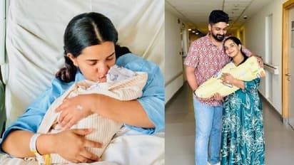 'പ്രവചനം ശരിയായി' : കുഞ്ഞിന്‍റെ ബർത്ത് വ്ലോഗ് പങ്കുവെച്ച് മാളവിക കൃഷ്ണദാസ്