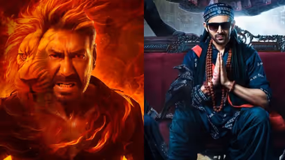 singham again bhool bhulaiyaa 3 collection day 10