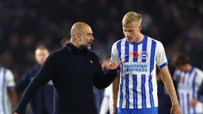 What did Guardiola tell Brighton's Jan Paul van Hecke after Man City's loss? Lip-reader decodes fiery exchange