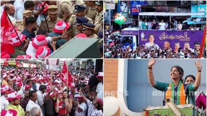 തെരഞ്ഞെടുപ്പാവേശം വാനോളം, 2 ഇടത്ത് സംഘർഷം; കൊട്ടിക്കലാശിച്ച് പ്രചാരണം; വയനാടും ചേലക്കരയും ഇനി നിശബ്ദ പ്രചാരണം