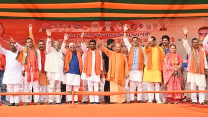 Yogi Adityanath holds election rallies for BJP candidate in Jharkhand, slams Congress, JMM, and RJD