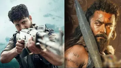 கங்குவாவின் 1000 கோடி வசூல் ஆசையில் மண்ணை அள்ளிப்போட்ட அமரன்! தடைகளை தாண்டி சாதிப்பாரா சூர்யா?