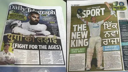 ಆಸ್ಟ್ರೇಲಿಯಾದ ಪತ್ರಿಕೆಗಳಲ್ಲಿ ವಿರಾಟ್ ಕೊಹ್ಲಿಯದ್ದೇ ಕಾರುಬಾರು!