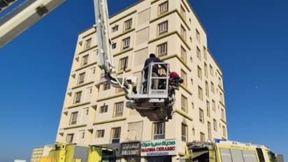 ഒമാനില്‍ താമസ കെട്ടിടത്തില്‍ തീപിടിത്തം; ആറുപേരെ രക്ഷപ്പെടുത്തി