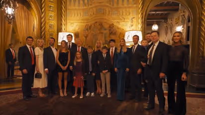 Donald Trump asks Elon Musk, his son to join family photo; Internet says 'wholesome moment' (WATCH)