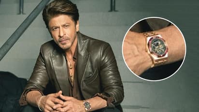 PHOTOS: Shah Rukh Khan STUNS with Rs 5 crore Audemars Piguet watch and Sabyasachi jewels at IIFA