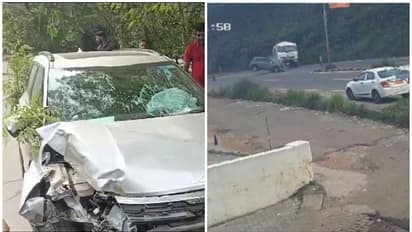 എതിർ ദിശയിൽ വന്ന ഓട്ടോയിൽ കാർ ഇടിച്ചു, പിന്നാലെ ബൈക്കും, കാക്കനാട് കൂട്ടിയിടിയിൽ ഓട്ടോ ഡ്രൈവർക്ക് പരിക്ക്