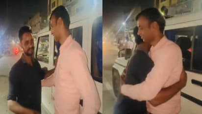 പച്ചക്കറിക്കടക്കാരൻ സൽമാന് ഖാനെ കെട്ടിപ്പിടിച്ച് ഡിഎസ്പി, 14 കൊല്ലം മുമ്പ് പട്ടിണി മാറ്റിയ മനുഷ്യൻ, വീഡിയോ