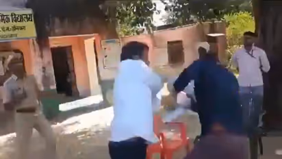 On camera, Independent candidate slaps SDM at polling booth amid Rajasthan bypolls voting (WATCH)