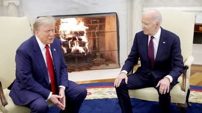 Joe Biden tells Donald Trump 'welcome back' at White House, US president-elect lauds smooth transition (WATCH)