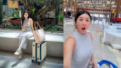 ‘ഇന്ത്യയിലെ ഒരു എയർപോർട്ടിലാണുള്ളത്, എനിക്ക് വിശ്വസിക്കാനാവുന്നില്ല‘; വീഡിയോയുമായി ജപ്പാൻ വ്ലോ​ഗർ