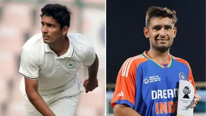 IPL 2025 mega auction: Who is Anshul Kamboj, Haryana all-rounder bought by MI for Rs 3.4 crore?