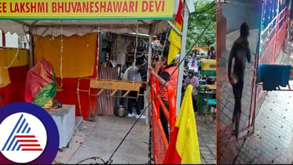 ಲಕ್ಷ್ಮೀ ಭುವನೇಶ್ವರಿ ದೇವಿ ವಿಗ್ರಹ ವಿರೂಪಗೊಳಿಸಿ ದುಷ್ಕರ್ಮಿ ವಿಕೃತಿ!