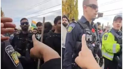 Canadian cop, caught on camera 'assaulting' Hindus during temple attack protest, cleared of any wrongdoing