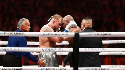 Jake Paul bows to 'G.O.A.T' Mike Tyson after winning iconic boxing match; touching moment goes viral (WATCH)