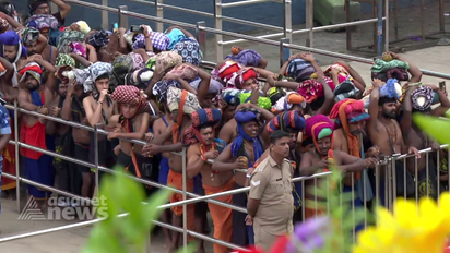 ശബരിമലയിൽ ഭക്തജനത്തിരക്ക്: ദ‍ർശനം തുടങ്ങി ഇന്ന് വൈകുന്നേരം വരെ എത്തിയത് 83429 അയ്യപ്പ ഭക്തർ 