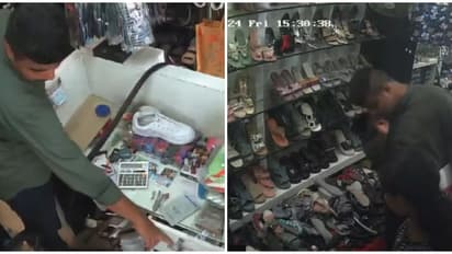 കടയിലെത്തിയത് ചെരുപ്പ് വാങ്ങാൻ, പോയത് മേശവലിപ്പിലെ പണവുമായി; യുവതിയെയും യുവാവിനെയും തിരഞ്ഞ് പൊലീസ്