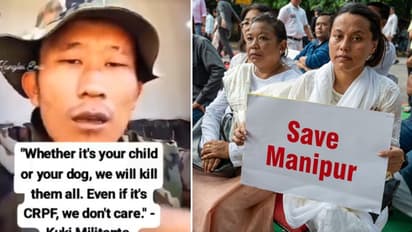 Manipur unrest: Kuki militant issues CHILLING threat to civilians, CRPF; says 'will kill them all' (WATCH)