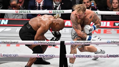 മൈക്ക് ടൈസനെ ജേക്ക് പോള് ഇടിച്ചിട്ടത് കണ്ടത് ആറ് കോടി പേര്; സ്ട്രീമിംഗില് റെക്കോര്ഡിട്ട് നെറ്റ്ഫ്ലിക്സ്