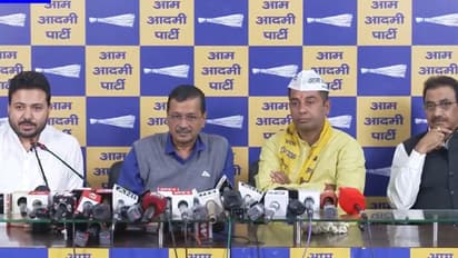 Arvind Kejriwal dodges question on Kailash Gahlot's resignation, passes mic to senior AAP leader [WATCH]