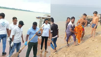 ಗಂಗಾ-ಯಮುನಾ ಸಂಗಮದಲ್ಲಿ ನದಿ ಸ್ವಚ್ಛತೆ ಕಾಪಾಡಲು 500 ಸ್ವಯಂಸೇವಕರಿಂದ ಕೆಲಸ
