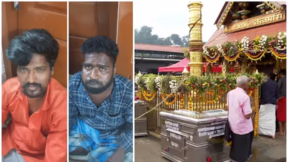 ശബരിമലയിൽ മോഷണം പദ്ധതിയിട്ടെത്തിയത് തിരുട്ട് ഗ്രാമത്തിലെ മോഷ്ടാക്കൾ, രണ്ട് പേർ പിടിയിൽ 