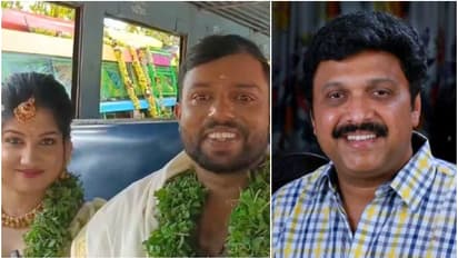 പ്രണയത്തിനും വിവാഹത്തിനും സാക്ഷിയായി കെഎസ്ആർടിസി ബസ്; നവദമ്പതികൾക്ക് ആശംസയർപ്പിച്ച് ഗതാഗത മന്ത്രി ഗണേഷ് കുമാർ