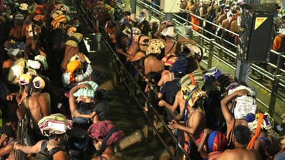 ആദ്യ നാല് മണിക്കൂറിൽ കാൽ ലക്ഷം പേർ; ശബരിമലയിൽ വൻ തിരക്ക്, തീർത്ഥാടകർ സമയം പാലിക്കണമെന്ന് ദേവസ്വം ബോർഡ്