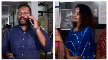  സരിന്റെ ബൂത്തിൽ യന്ത്രത്തകരാർ, പോളിംഗ് വൈകി, വോട്ട് ചെയ്യാതെ സരിൻ മടങ്ങി; പരിഹരിച്ചു