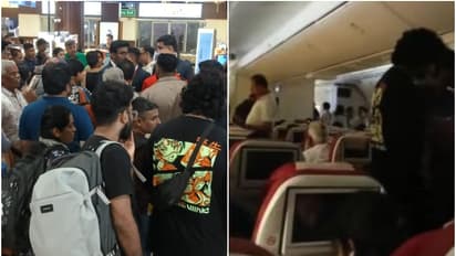 347 യാത്രക്കാരെ വിമാനത്തിൽ കയറ്റി 1 മണിക്ക്, 5 മണി വരെ വിമാനത്തിലിരുത്തി; കൊച്ചിയിൽ എയർ ഇന്ത്യ വിമാനം വൈകുന്നു