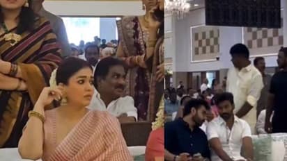 'ಮಾತಿಲ್ಲ, ಕಥೆಯಿಲ್ಲ..' ನಿರ್ಮಾಪಕನ ಮದುವೆಯಲ್ಲಿ ಫೇಸ್‌ ಟು ಫೇಸ್‌ ಬಂದ ನಯನತಾರಾ-ಧನುಷ್‌!