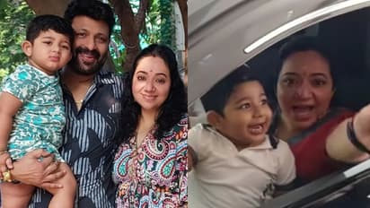 അയാൻ ആദ്യമായി സ്‍കൂളിലേക്ക്; സന്തോഷം പങ്കുവെച്ച് ചന്ദ്രയും ടോഷും