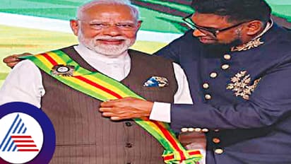 5 ದಿನ ಪ್ರಯಾಣ, 4 ದೇಶಗಳ ಭೇಟಿ, 3 ದೇಶಗಳಿಂದ ಅತ್ಯುನ್ನತ ನಾಗರಿಕ ಪ್ರಶಸ್ತಿ! ಮೋದಿ ವರ್ಲ್ಡ್ ಲೀಡರ್ ಆಗಿದ್ದು ಹೇಗೆ?