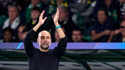 'Have you seen Liverpool this season?':  Guardiola pokes fun at rivals on breaking Man City's 100-point record