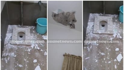 ആലപ്പുഴയിലും ശുചിമുറി അപകടം, പിഡബ്ല്യൂഡി റെസ്റ്റ് ഹൗസ് സീലിംഗ് ഇളകി വീണു, ഉദ്യോഗസ്ഥൻ രക്ഷപ്പെട്ടത് തലനാരിഴക്ക്