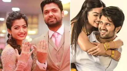 Rashmika Mandanna-Vijay Deverakonda dating news: Actress' old engagement photos with Rakshit Shetty go viral 