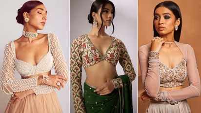 Full Sleeve Blouse Designs for wedding Rituals Haldi mehendi sangeet 2024