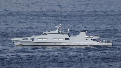 Is China gearing up for WWIII? Satellite image reveals $9 bn warship conducting military drills in Pacific